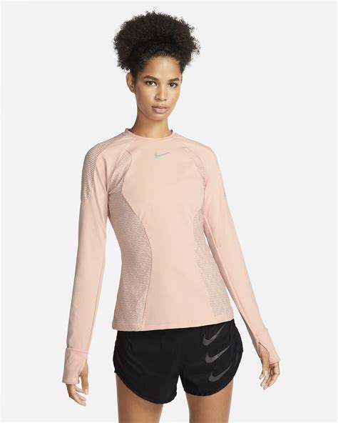 nike medalist langarm-laufoberteil für damen|Langarm.